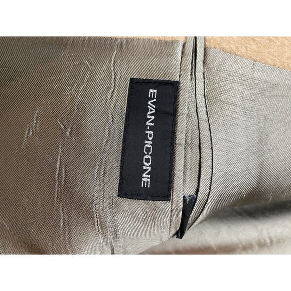 EVAN-PICONE Blazer 100% Camel Hair Men's Tan Sport Coat Vintage Size 44R Career - Picture 3 of 12